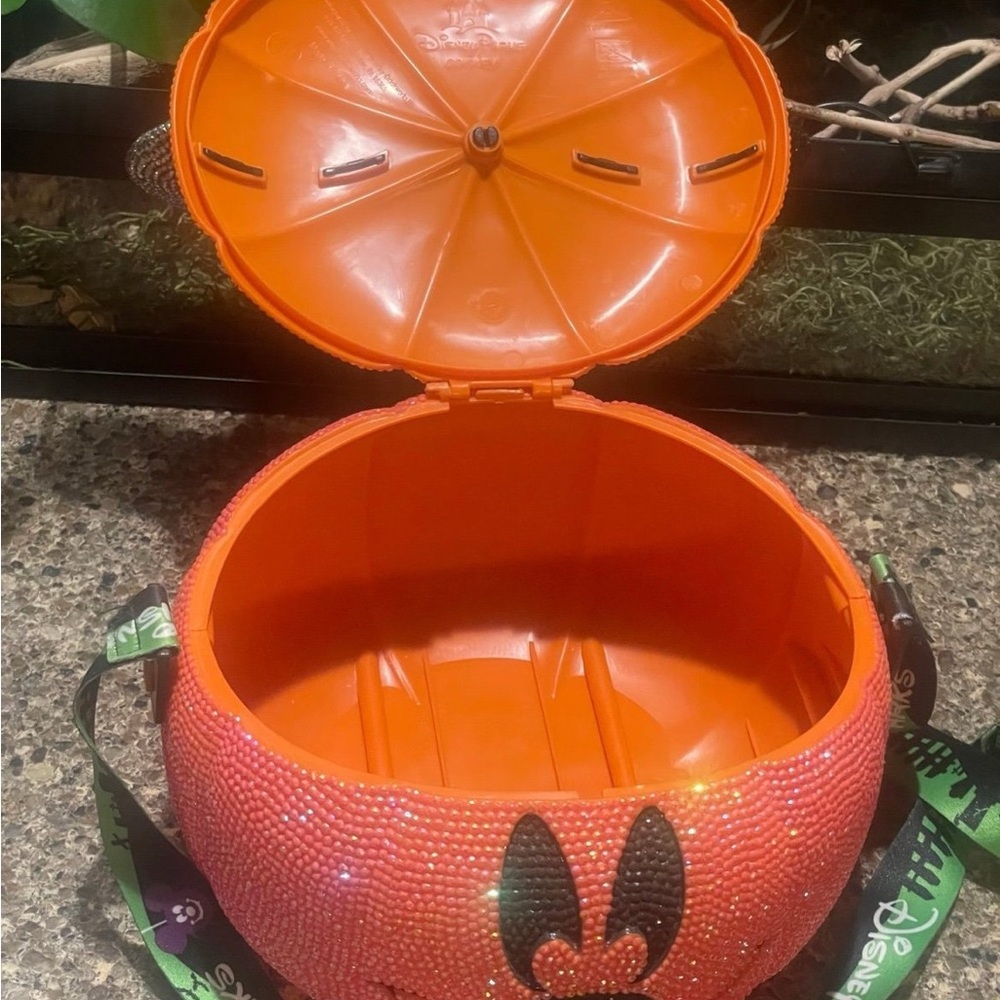 One of a kind* Disney parks popcorn bucket hand bedazzled - Picture 5 of 5